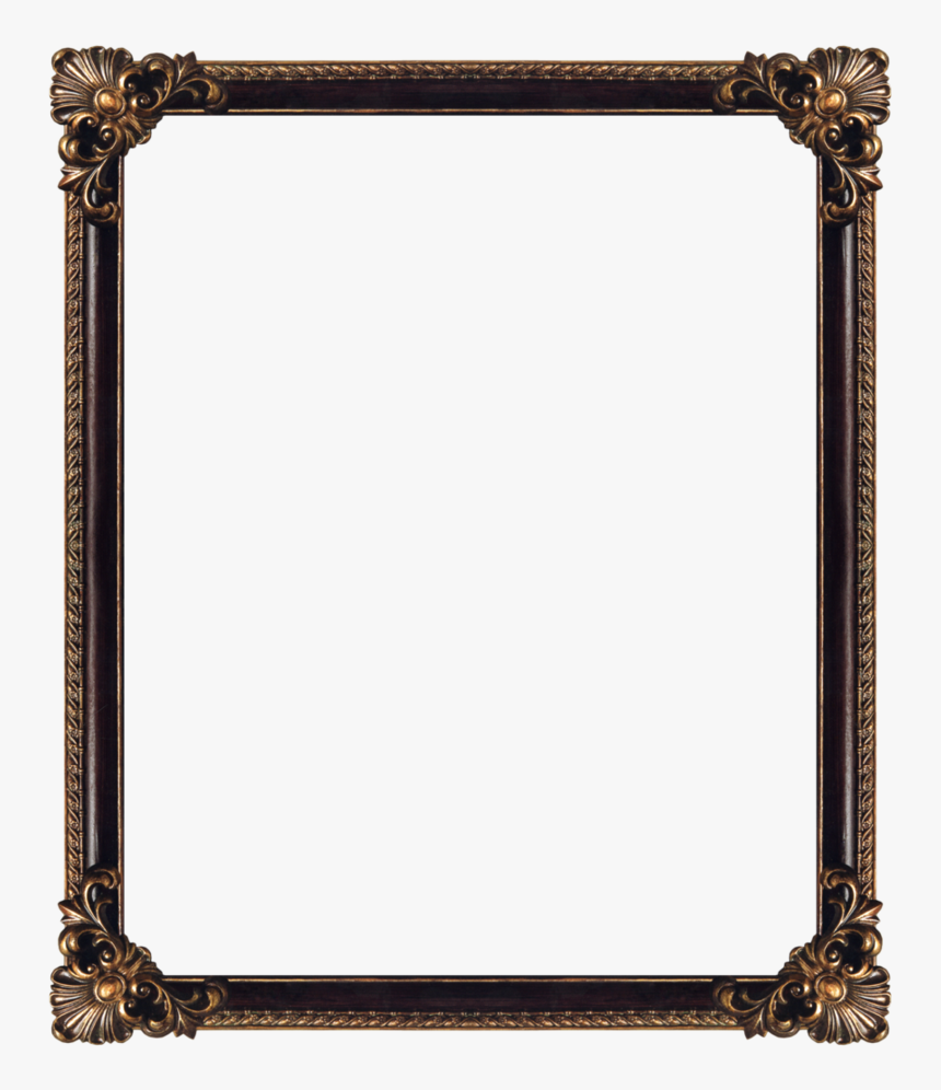 Clip Art Molduras Quadro Png - Old Picture Frame Png, Transparent Png, Free Download