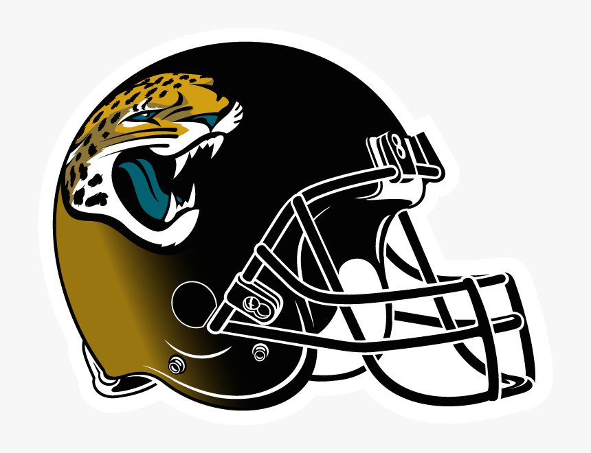 Nfl Helmets Redesigned As Nfl Helmets - Jacksonville Jaguars Helmet Logo, HD Png Download, Free Download