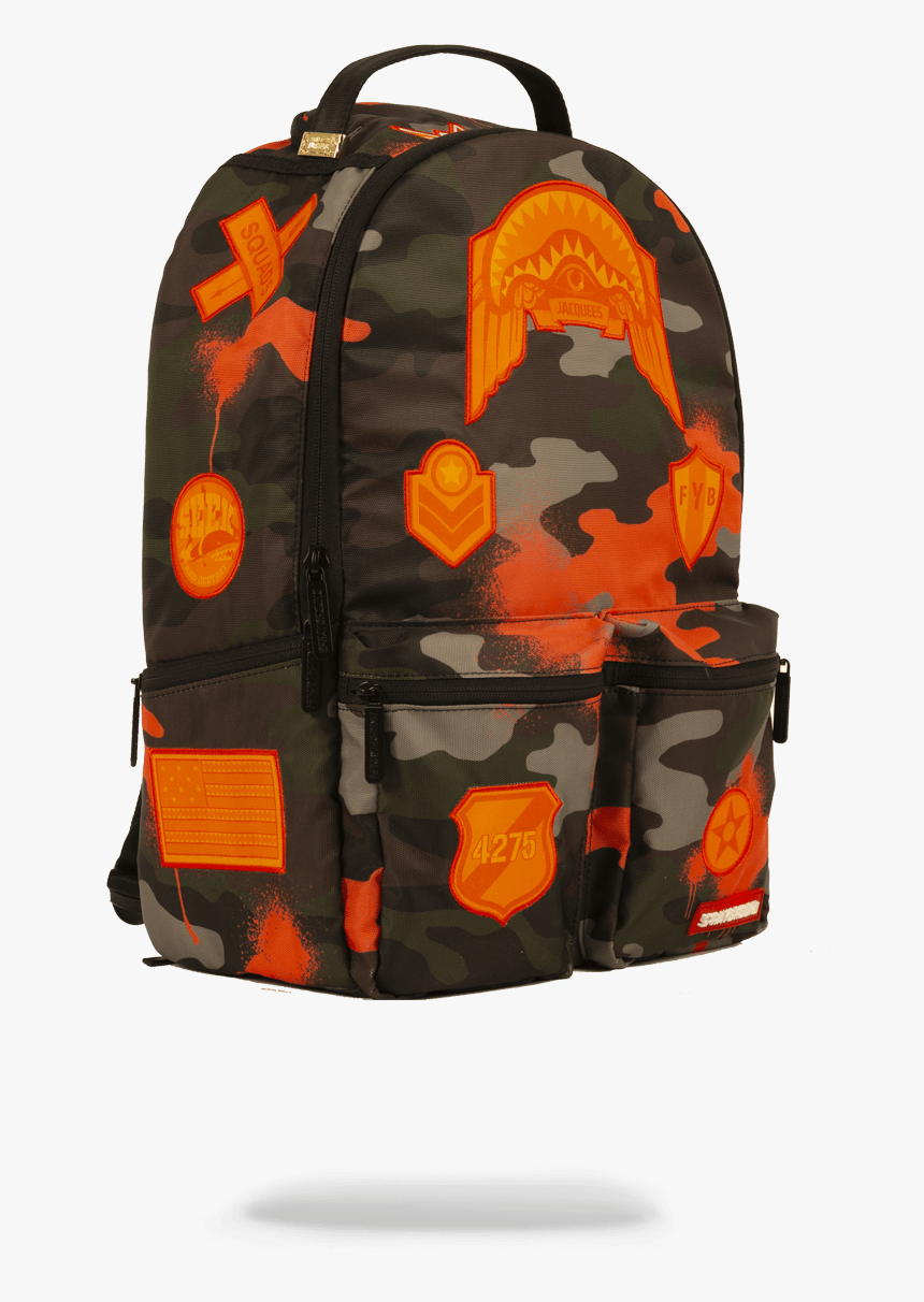 Sprayground Jacquees Army Cargo Backpack - Jacquees Sprayground, HD Png Download, Free Download