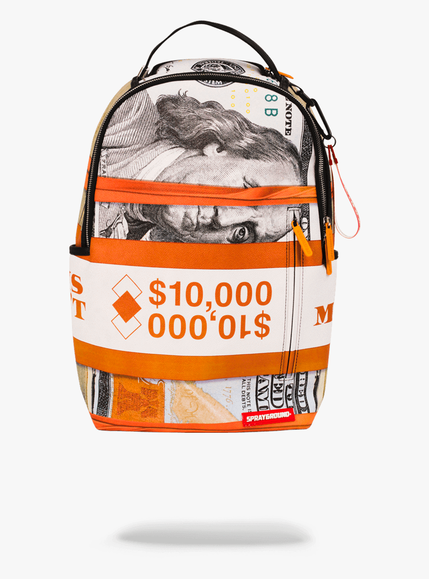 Money Sprayground Backpack, HD Png Download, Free Download