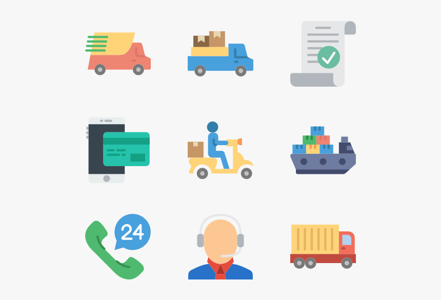 Delivery - Sales And Distribution Icon, HD Png Download, Free Download