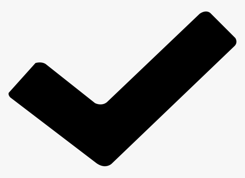 Swoosh - Check Mark Flat Icon, HD Png Download, Free Download