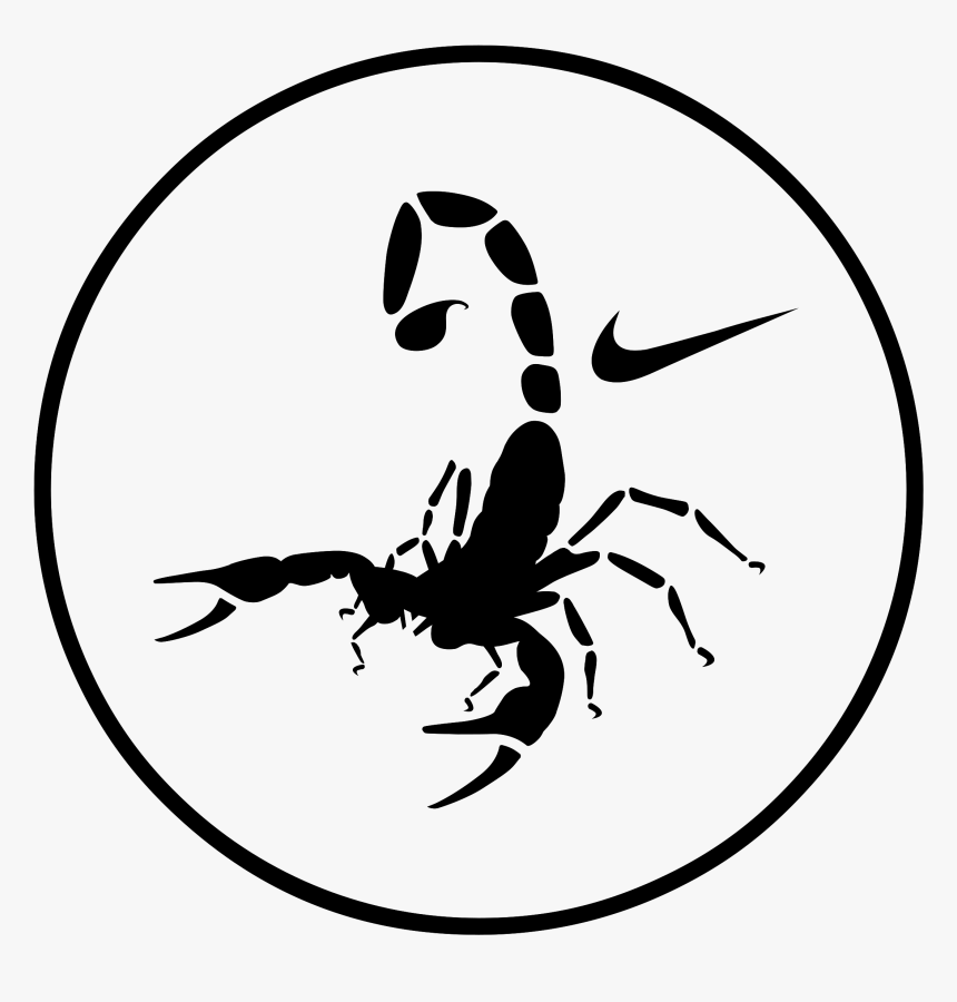 Nike Football Logo Png Transparent - Logo Nike Scorpion, Png Download, Free Download