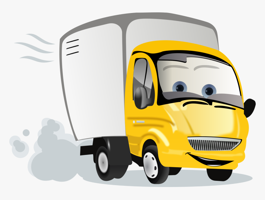 Images For Truck Clipart Top View - Truck Cartoon Png, Transparent Png, Free Download
