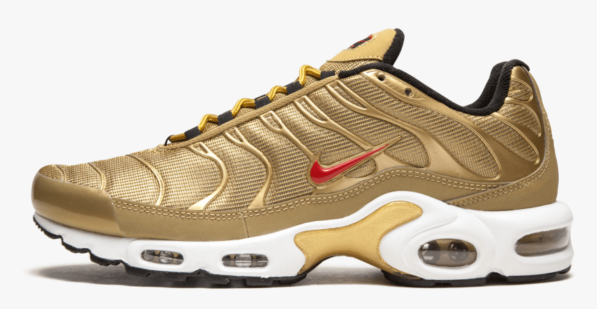 Nike Air Max Plus Qs - Gold Air Max 95 Mens, HD Png Download, Free Download