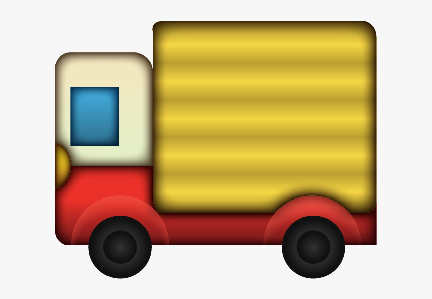 Moving Truck Emoji Png - Delivery Truck Emoji Png, Transparent Png, Free Download