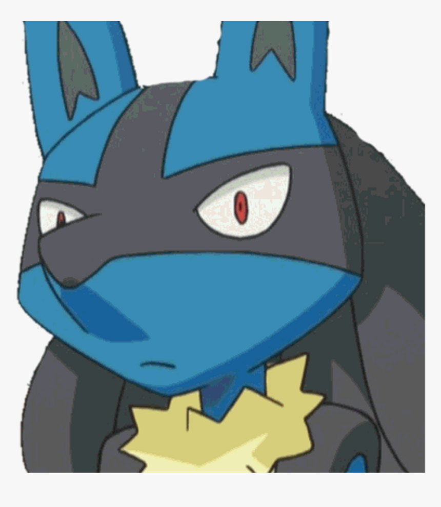 Lucario Pokemon Meme Funny Wat What Confused Suprised - Lucario Meme Face, HD Png Download, Free Download