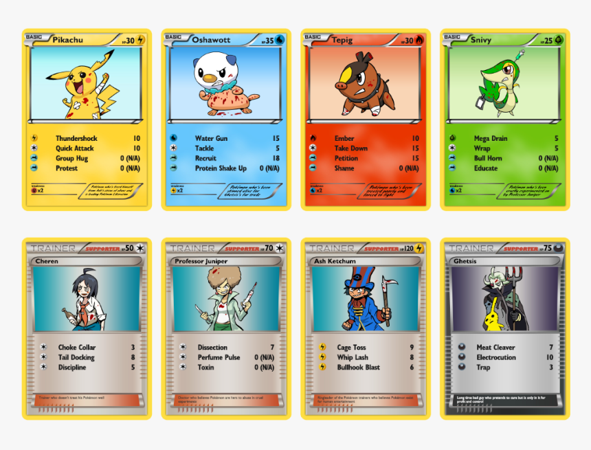Peta Pokemon Cards, HD Png Download, Free Download