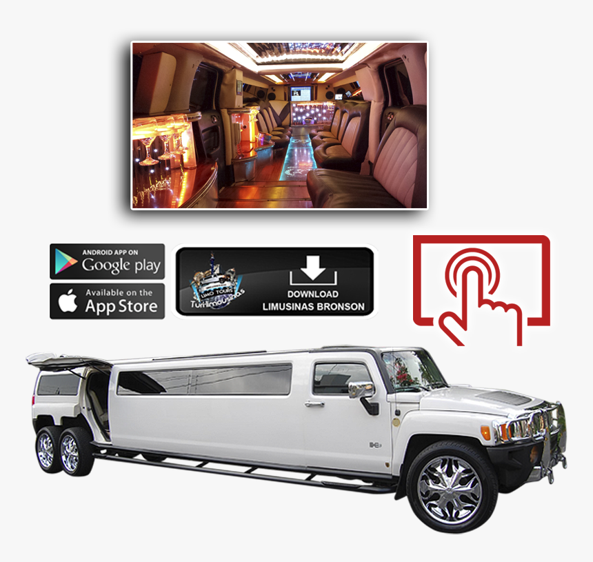 Hummer H3 Doble Bca Individual - Limousine, HD Png Download, Free Download