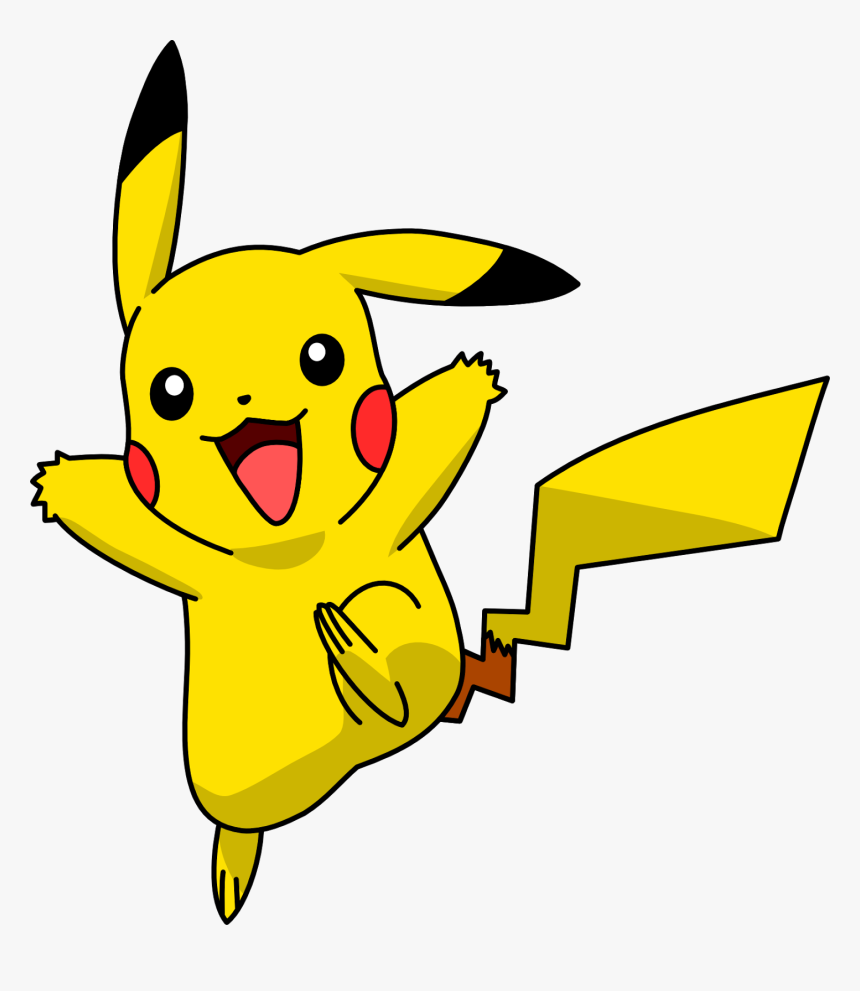 Pikachu Clipart High Resolution - Pikachu Anime, HD Png Download, Free Download