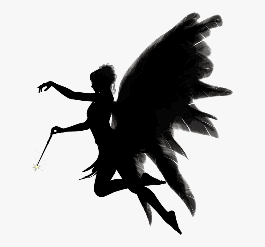 Meet A Real Fairy At The Gem Show Saturday And Sunday - Dark Angel Png, Transparent Png, Free Download