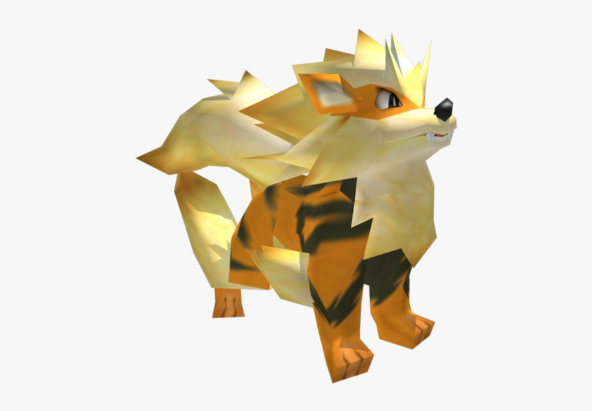 Download Zip Archive - Arcanine Pokemon Stadium, HD Png Download, Free Download