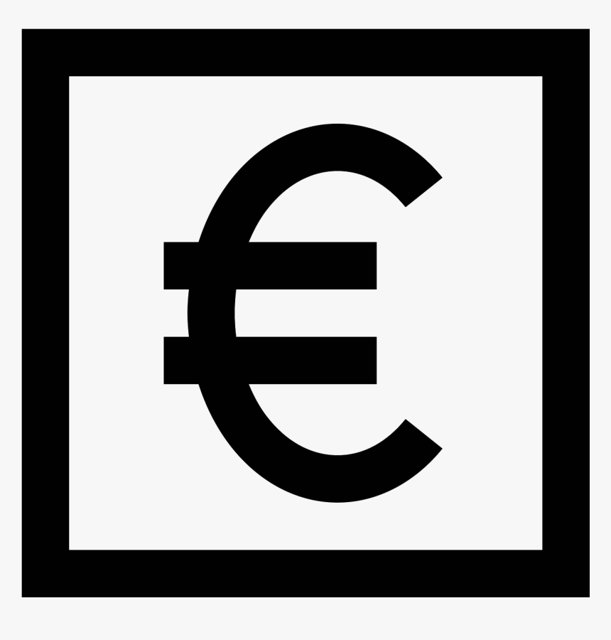 Euro Symbol Transparent - Adobe Illustrator White Icon, HD Png Download, Free Download