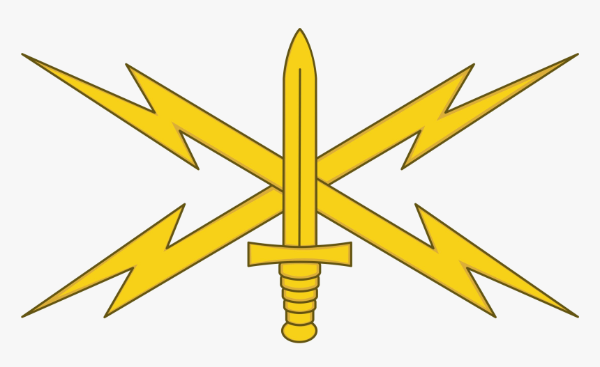 Clip Art Army Branch Insignia - Crossed Lightning Bolts Clipart, HD Png Download, Free Download