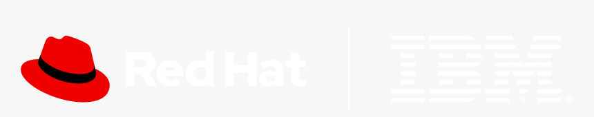 Red Hat And Ibm Join Forces - Redhat New Logo Png, Transparent Png, Free Download