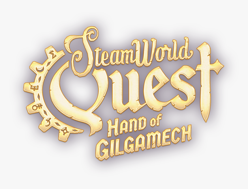 Steamworld Quest Logo - Steamworld Quest Hand Of Gilgamech Logo, HD Png Download, Free Download