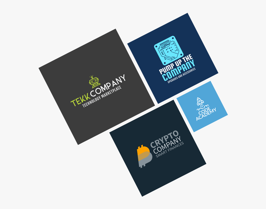 Technology Logo Templates To Design A Tech Or Startup - Graphic Design, HD Png Download, Free Download