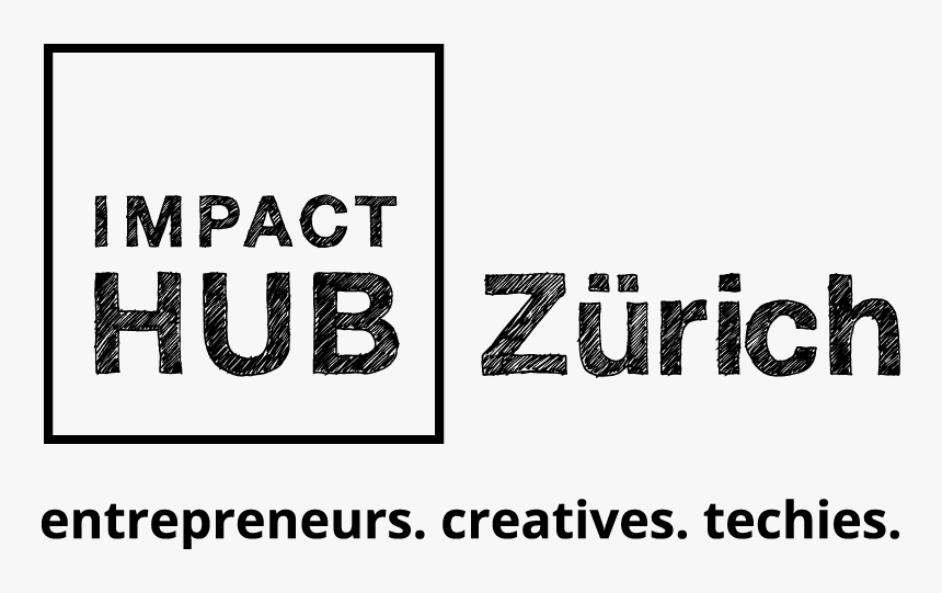 Ihz Logo Schwarz - Impact Hub Logo Png, Transparent Png, Free Download