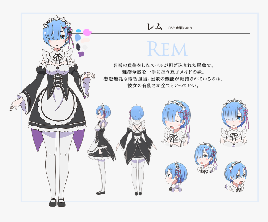 Re Zero Characters Names, HD Png Download, Free Download