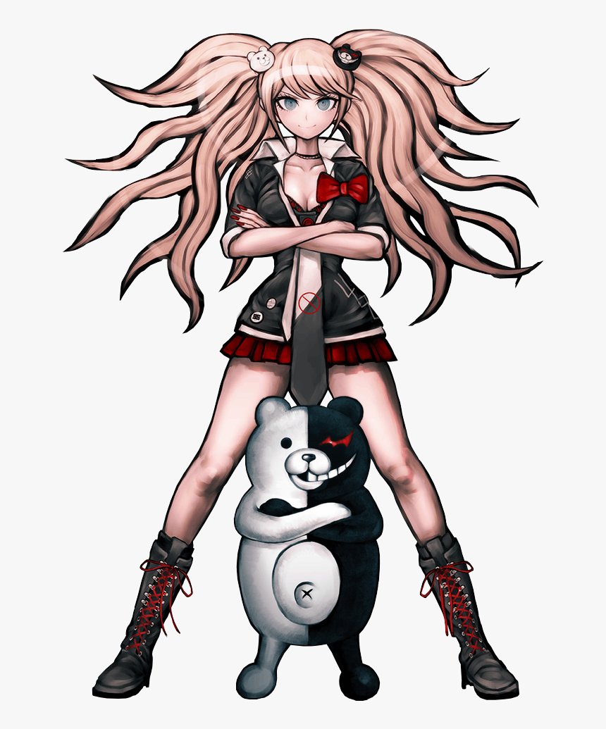 ダンガンロンパ Junko Enoshima Official Art Hd Png Download Kindpng
