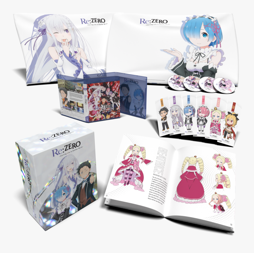 Re Zero Blu Ray Limited Edition, HD Png Download, Free Download