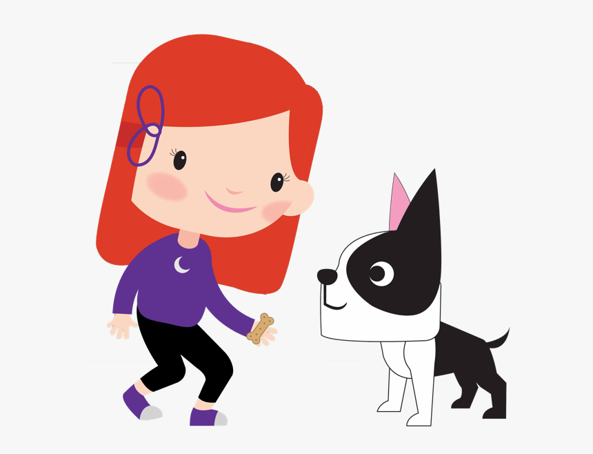 Get To Know Cammy, Her Dog Sam, And Orkambi Oral Granules - Cartoon, HD Png Download, Free Download