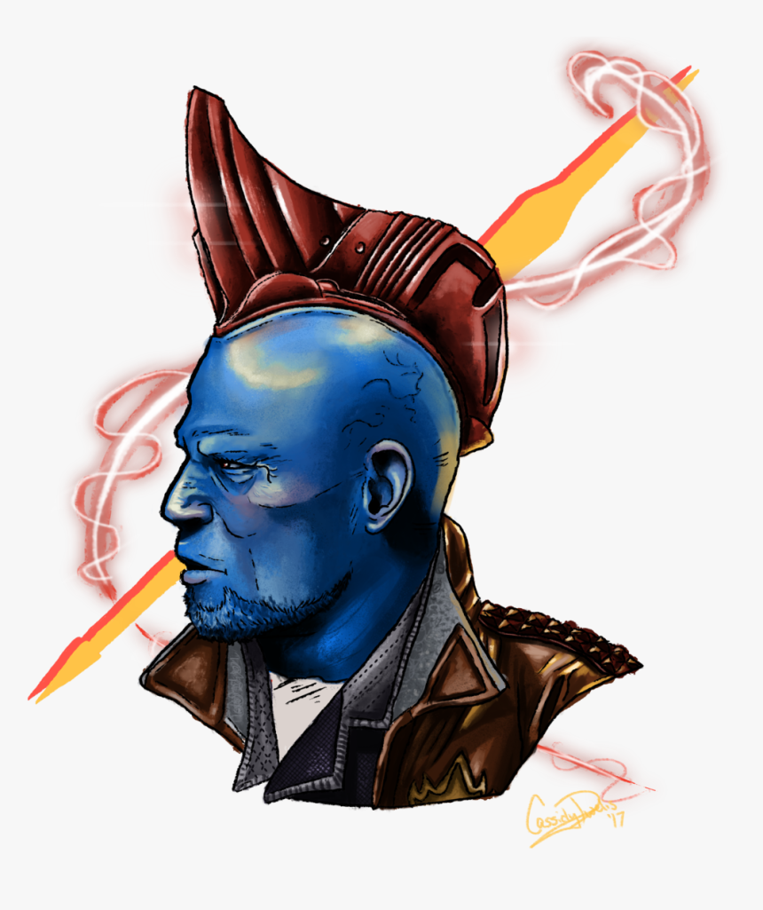 Yondu Mary Poppins Film Marvel Cinematic Universe - Yondu Guardians Of The Galaxy Drawing, HD Png Download, Free Download