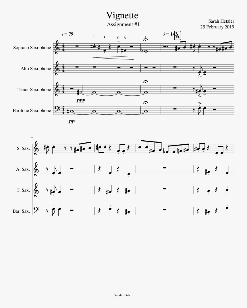 Baby Elephant Walk Clarinet Sheet Music Hd Png Download Kindpng