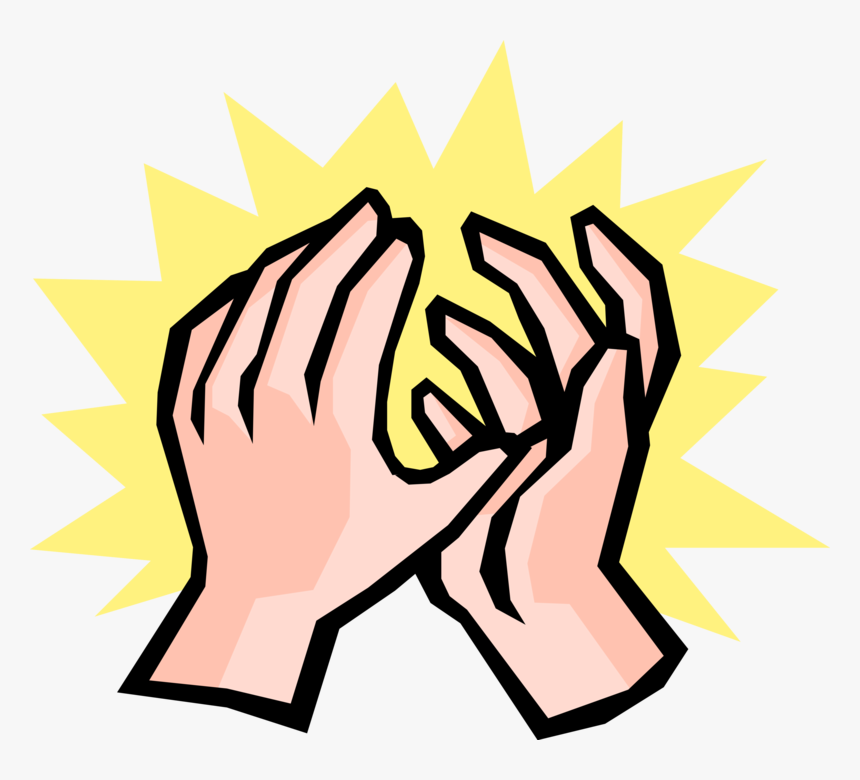 Clap Hands Clip Art - Hands Emoji Transparent Animated Hands Clapping, HD Png Download, Free Download