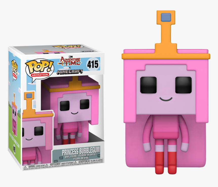 Transparent Minecraft Dog Png - Funko Pop Princess Bubblegum Minecraft, Png Download, Free Download