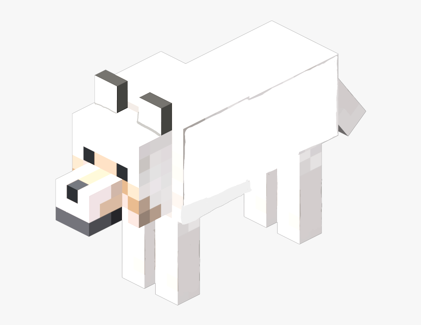 Arctic Wolf - Minecraft Polar Wolf, HD Png Download, Free Download