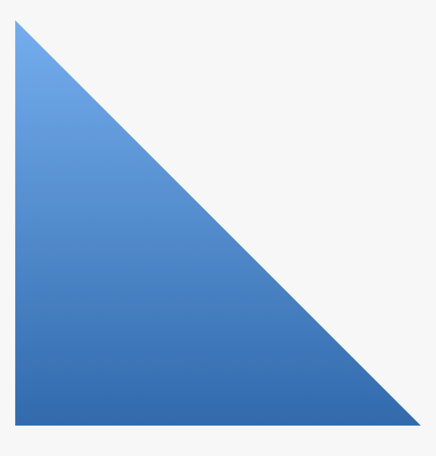 Custom Cut Frames To Fit Your Unique Project Needs - Blue Triangle Frame Png, Transparent Png, Free Download