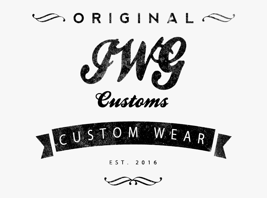 Iwgcustomsblack - Calligraphy, HD Png Download, Free Download