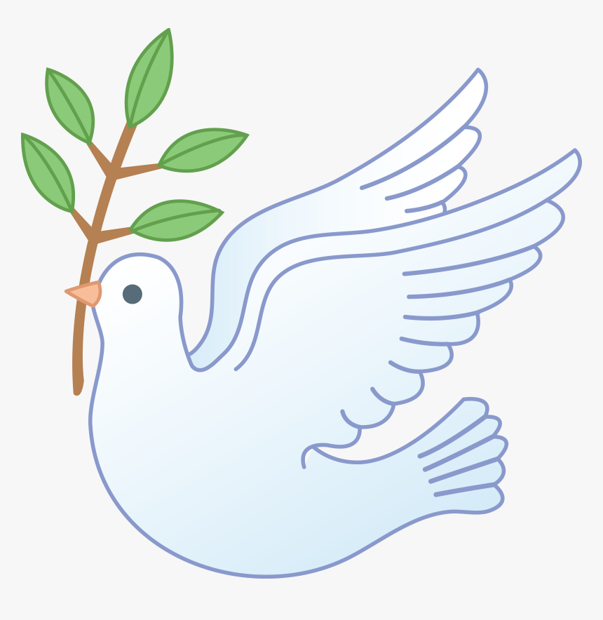 Dove With Olive Branch Clipart, HD Png Download, Free Download