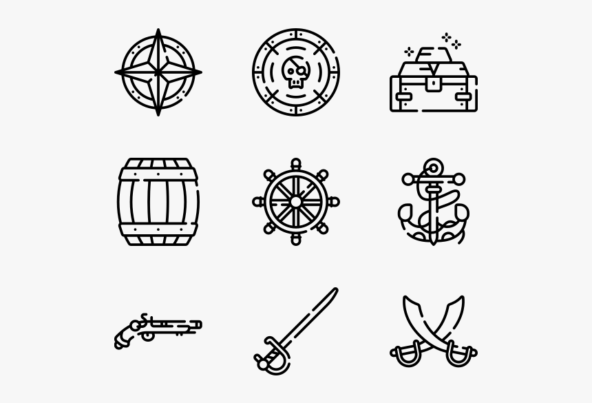 Pirates - Chinese Temple Icon, HD Png Download, Free Download