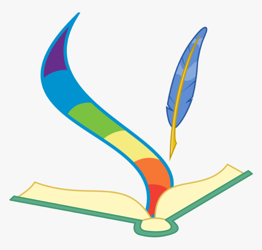 Book Cutie Mark , Png Download - Pony Writer Cutie Mark, Transparent Png, Free Download