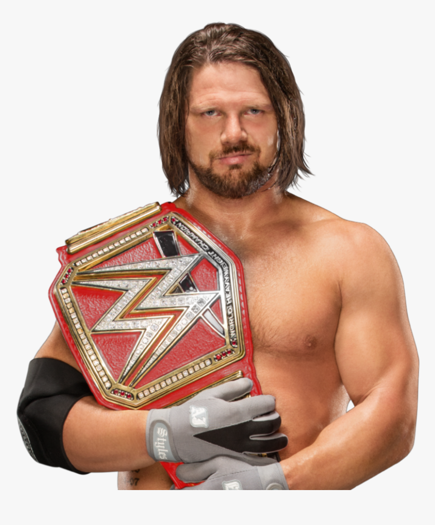 Wwe World Heavyweight Championship Aj Styles, HD Png Download, Free Download