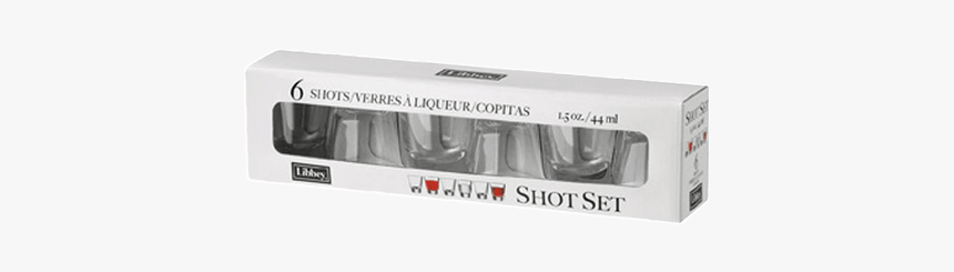 Libbey Shot Glass Set - Level, HD Png Download, Free Download