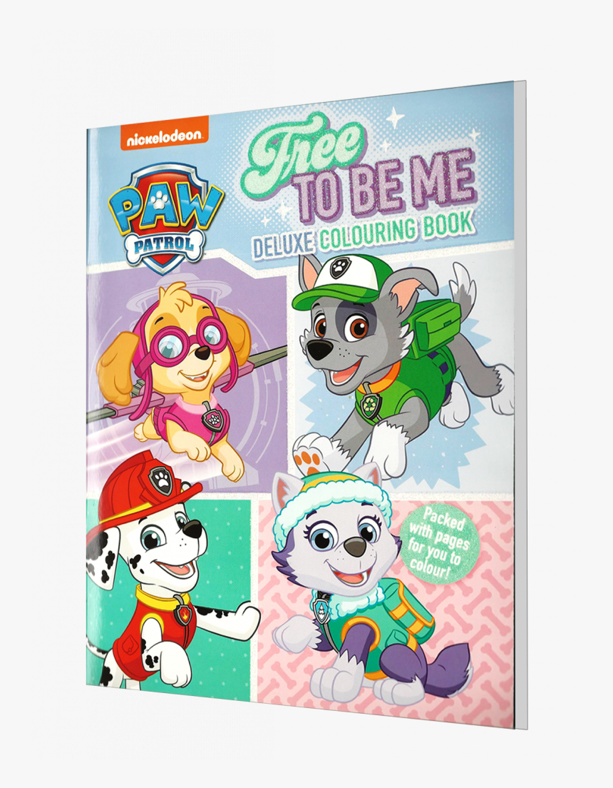 Nickelodeon Coloring Book Splat Colouring The Pages - Paw Patrol, HD Png Download, Free Download