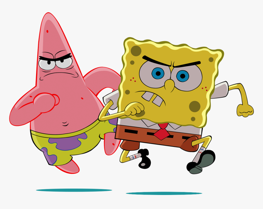 Spongebob And Patrick - Spongebob Vector, HD Png Download, Free Download