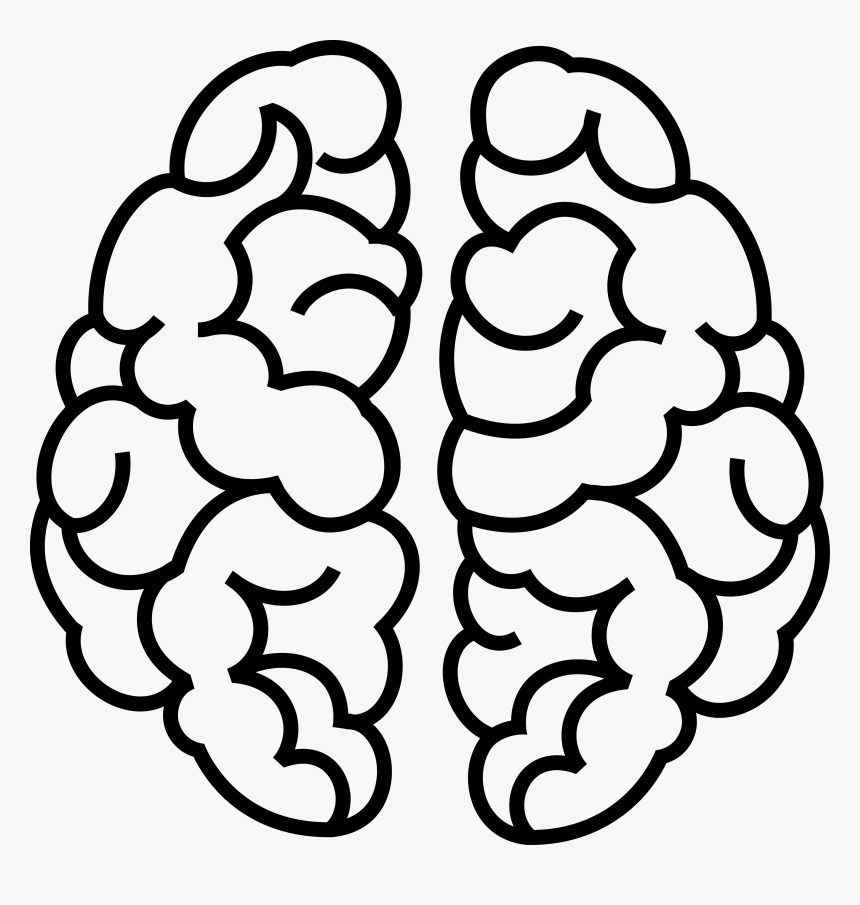 Brain Outline Png Download - Brain Outline Transparent, Png Download, Free Download