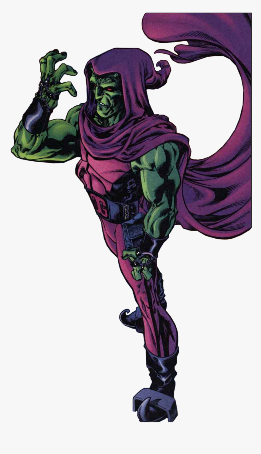 Marvel Database - Green Goblin Purple Cape, HD Png Download, Free Download