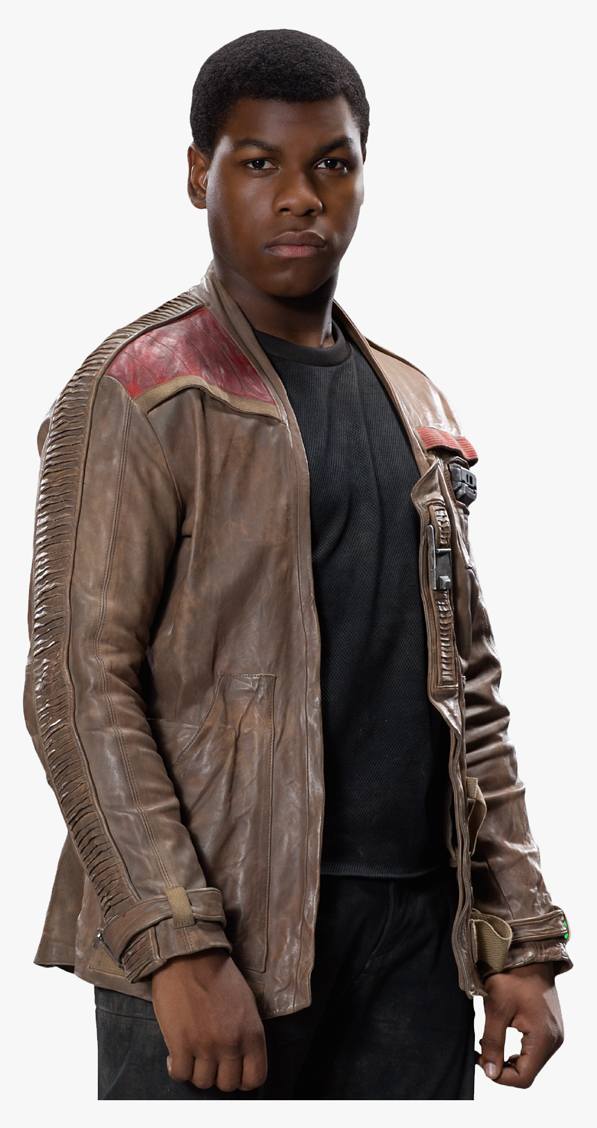 Star Wars The Force Awakens Finn Poe Dameron Leather - Finn Star Wars Transparent Background, HD Png Download, Free Download