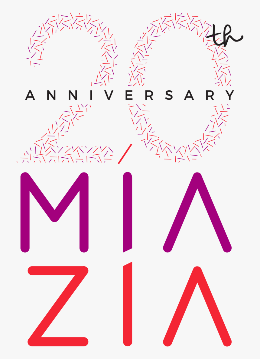 Mia Zia Médaillon20 Logo Carré Colors, HD Png Download, Free Download