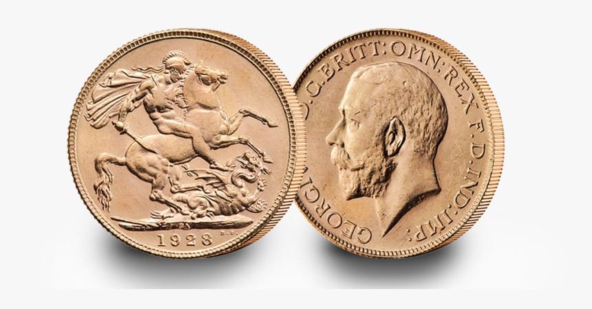 The Operation Fish 75th Anniversary George V Gold Sovereign - Gold Sovereign, HD Png Download, Free Download