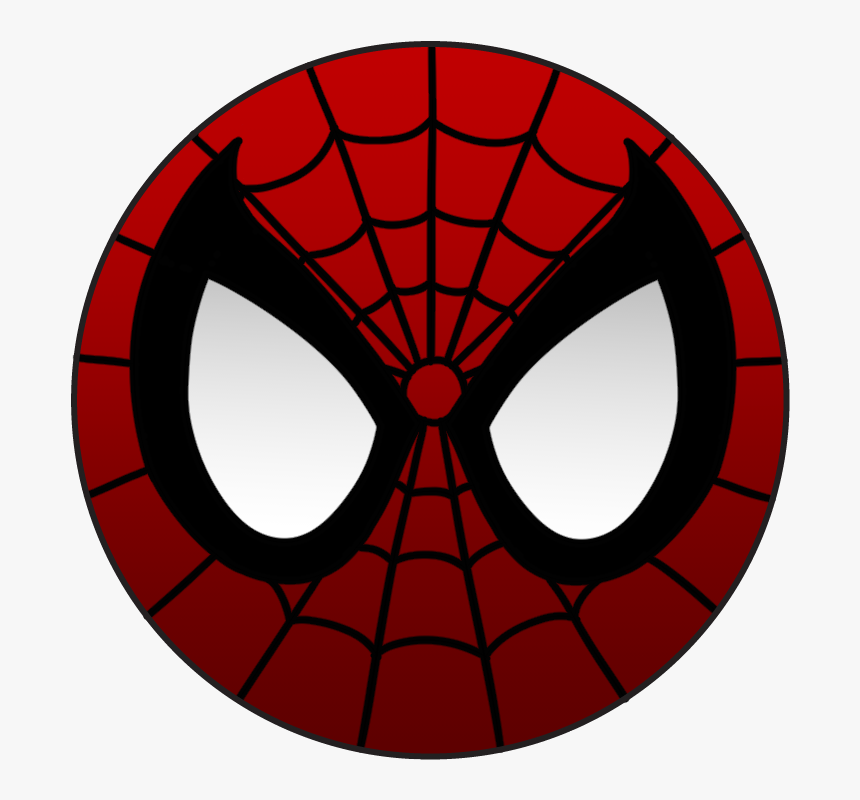 Transparent Spiderman Face Png - Spiderman Logo Clipart, Png Download - kin...