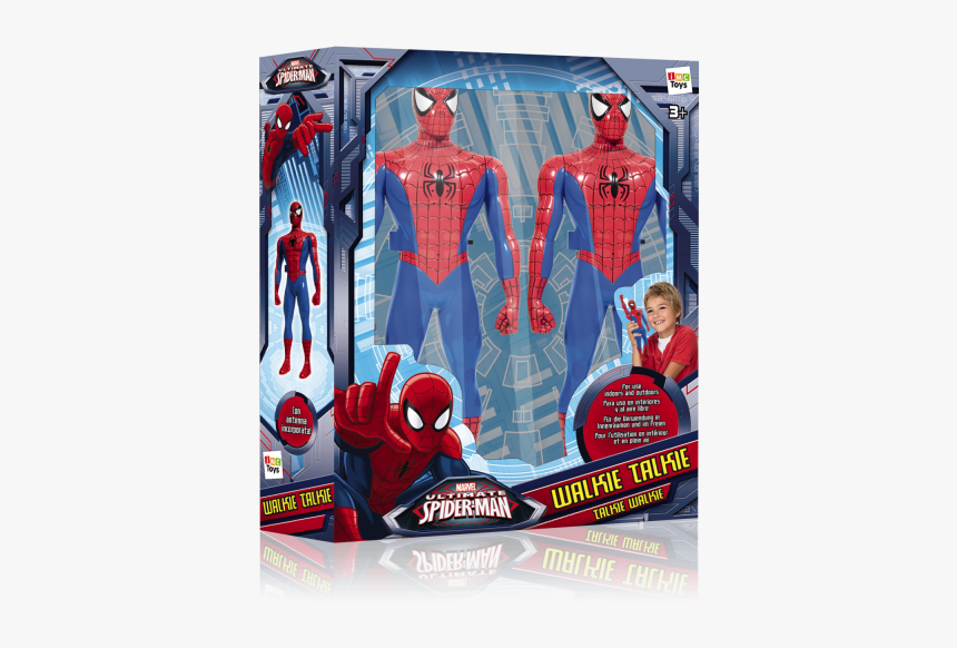 550131sp5 Box 01 - Spider Man Walkie Talkies Toys, HD Png Download, Free Download