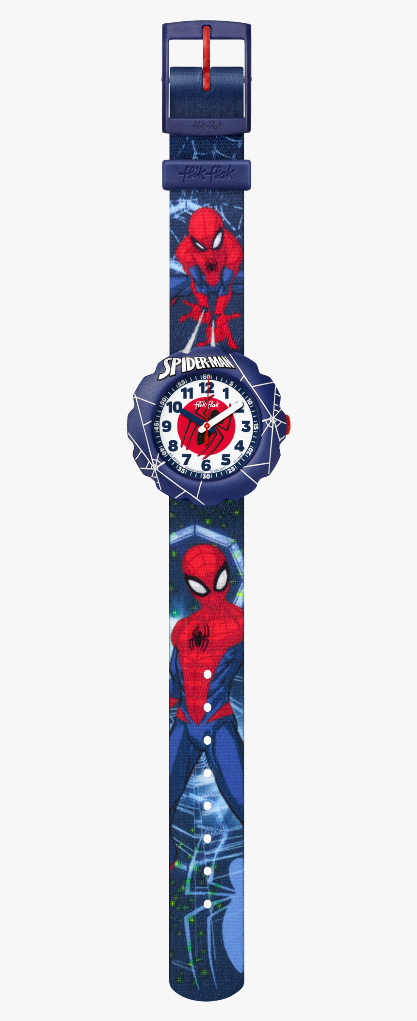 Montre Flik Flak Spiderman, HD Png Download, Free Download