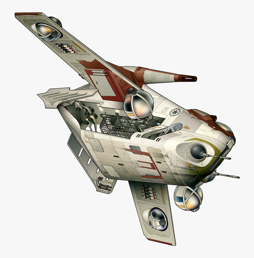 Republic Gunship Png, Transparent Png, Free Download