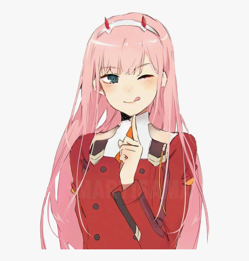 Zero Two Png - Darling In The Franxx Zero Two Kawaii, Transparent Png, Free Download